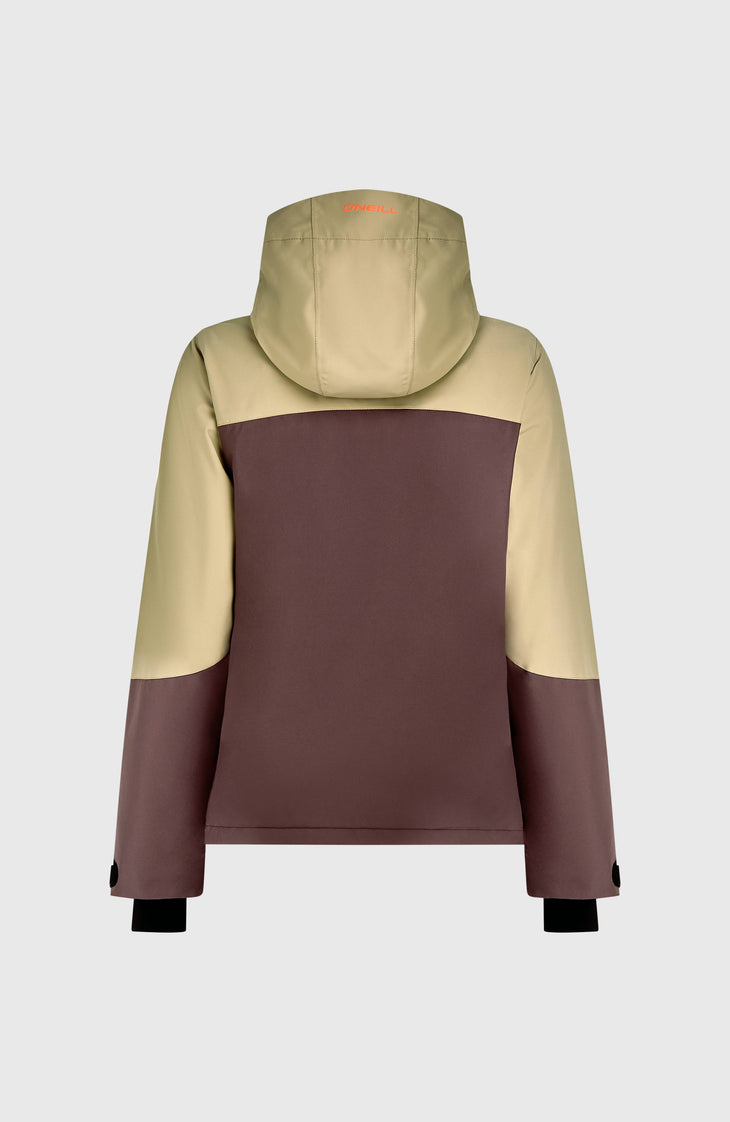 FWC'Cruz Triple Skijacke | Olive Blush Colour Block