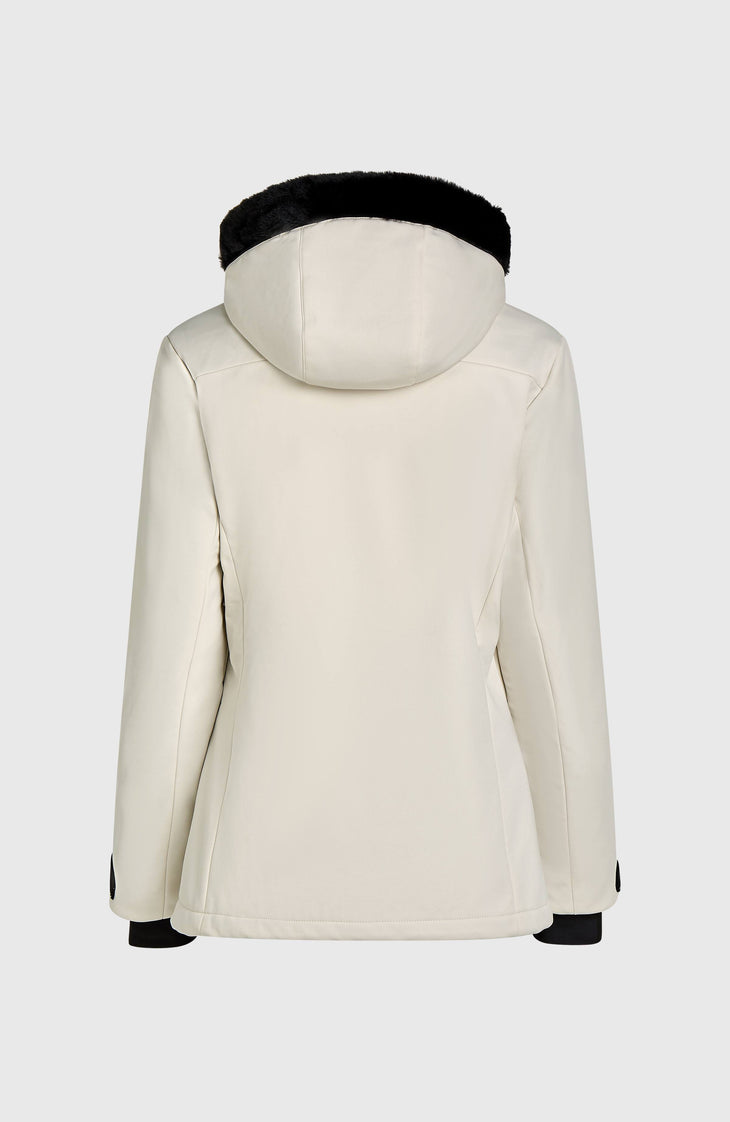 FWC'Cruz Softshell-Skijacke | Linen White
