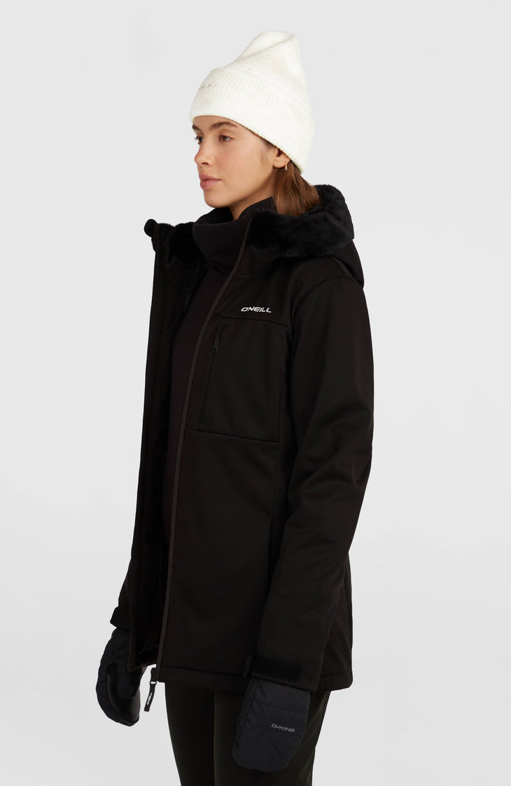 FWC'Cruz Softshell-Skijacke | Black Out
