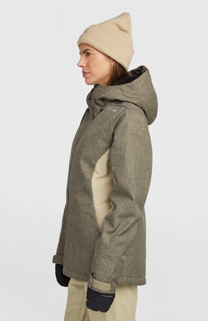 FWC'Cruz Melange Skijacke | Olive Blush