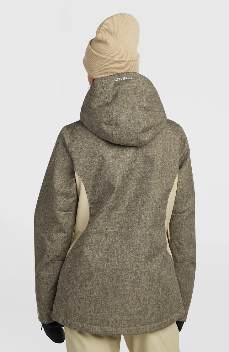 FWC'Cruz Melange Skijacke | Olive Blush