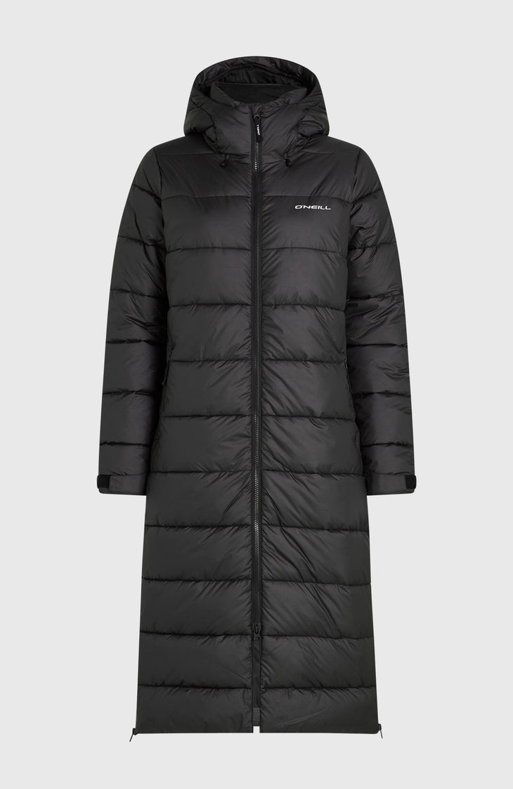 Lange Must-Have Steppjacke | Black Out