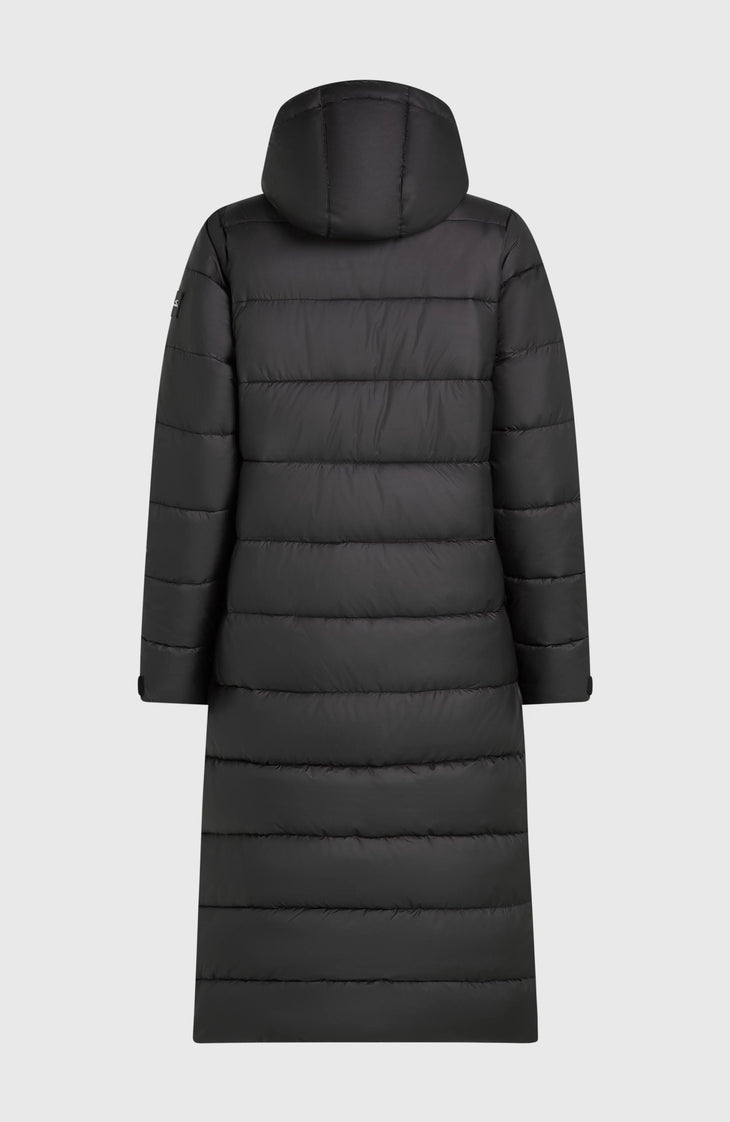 Lange Must-Have Steppjacke | Black Out