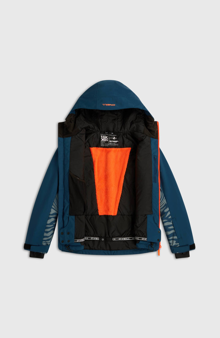 FWC'Cruz Duo Skijacke | Blue Swirl Zebra