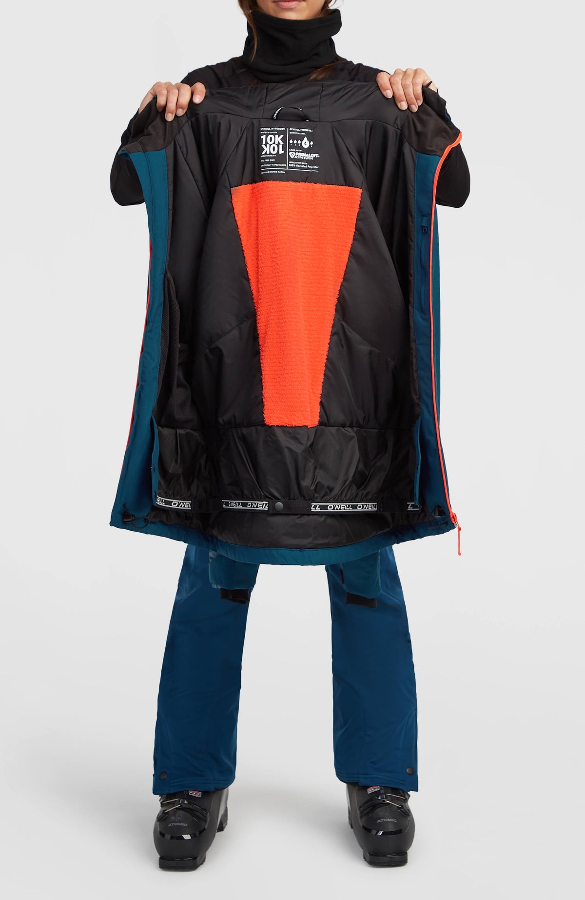 FWC'Cruz Duo Skijacke | Blue Swirl Zebra