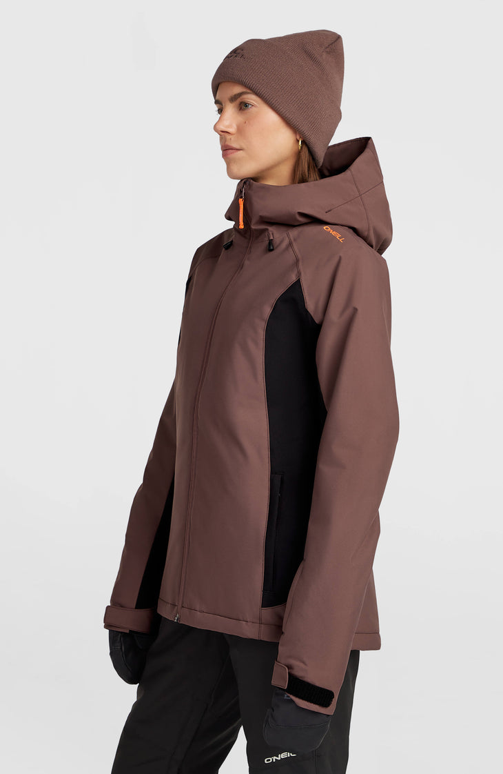 FWC'Cruz Duo Skijacke | Purple Gray Colour Block