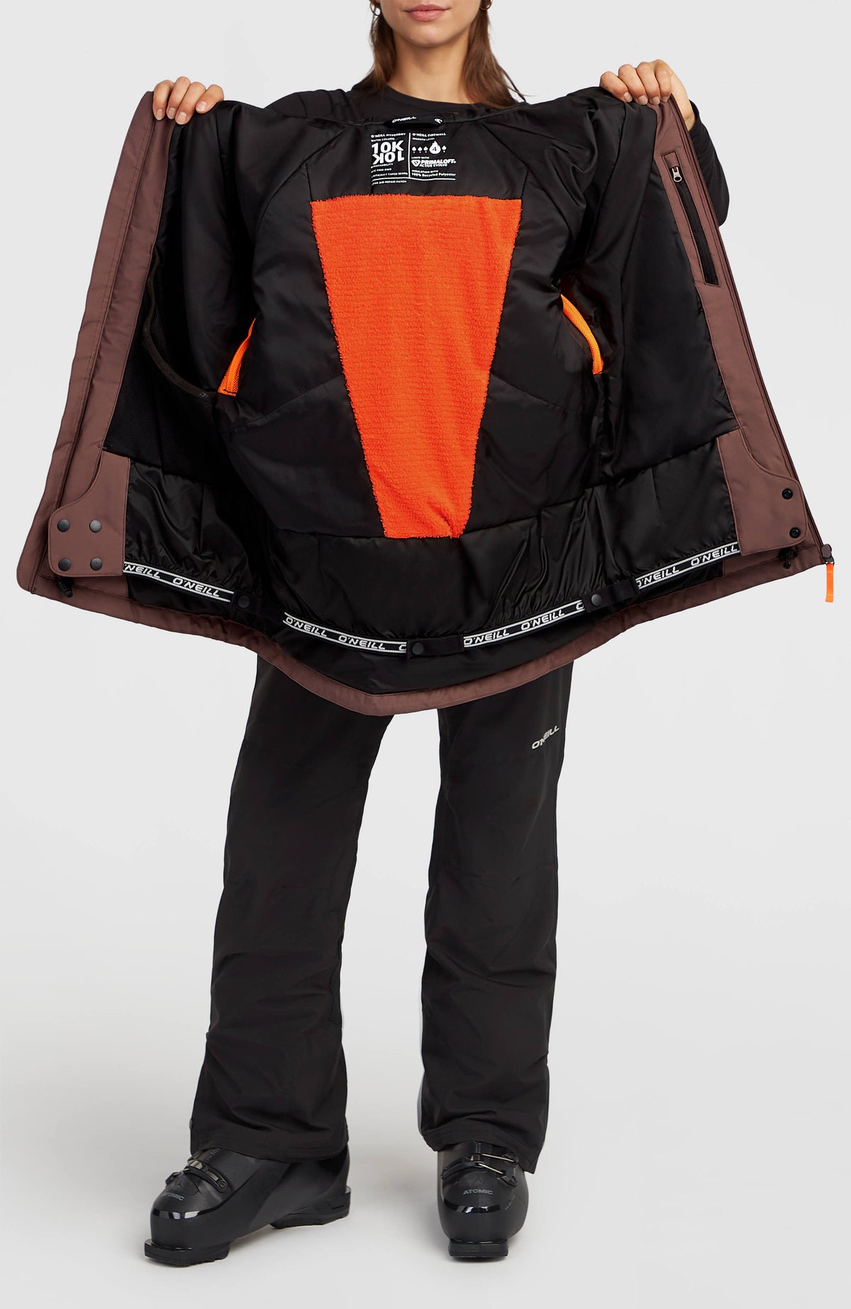 FWC'Cruz Duo Skijacke | Purple Gray Colour Block