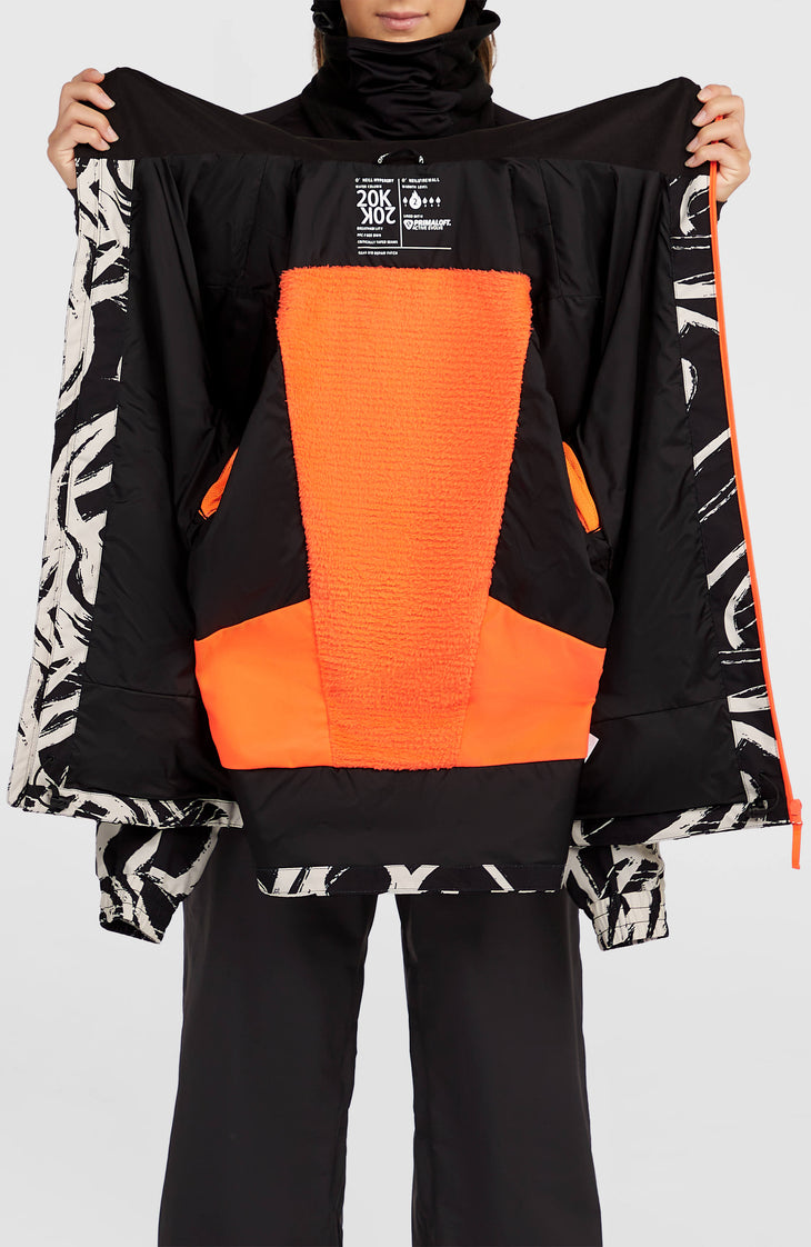 FWC'Play Park Ski- und Snowboardjacke | White Snowtracks