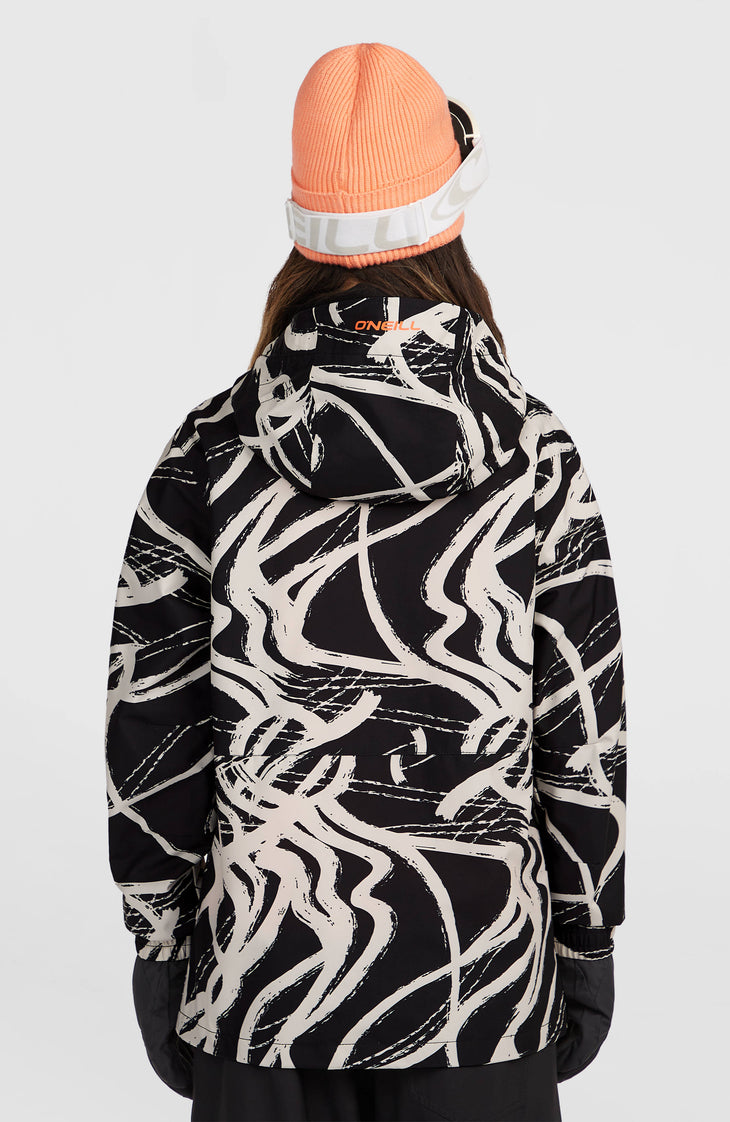 FWC'Play Park Ski- und Snowboardjacke | White Snowtracks