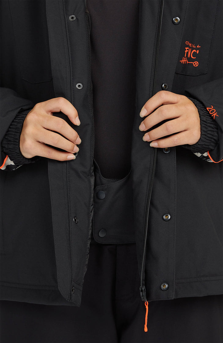 FWC'Play Shacket Ski- und Snowboardjacke | Black Out