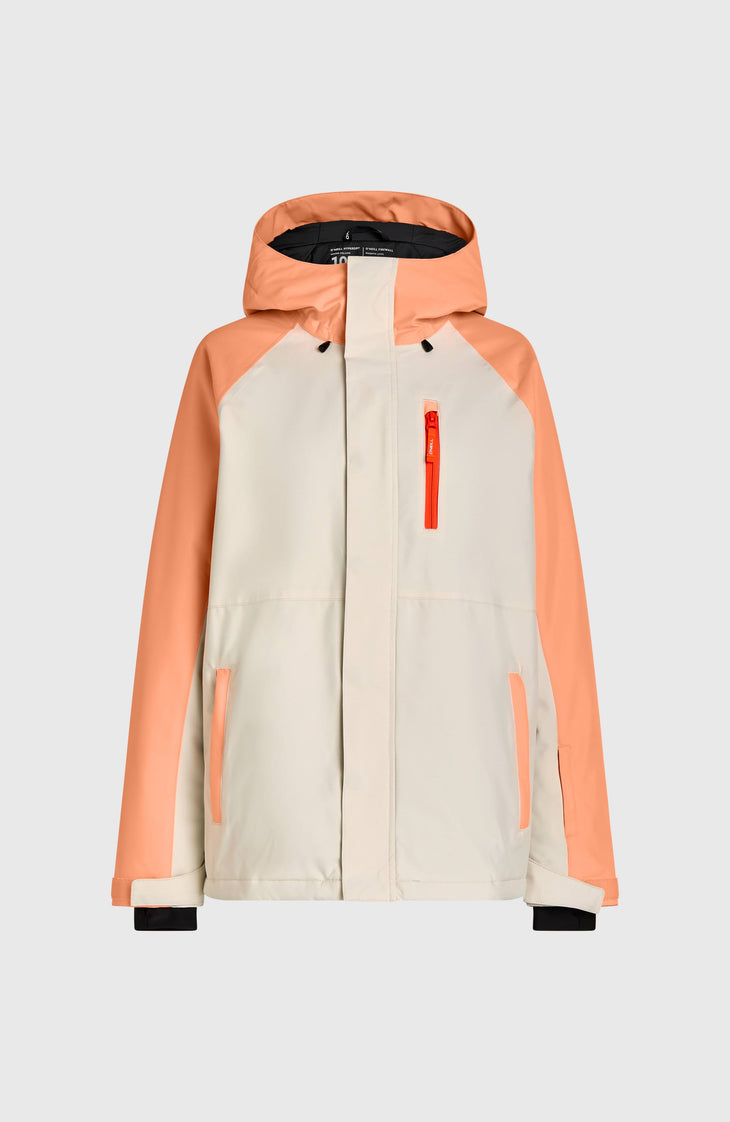 FWC'Cruz Raglan Skijacke | Funky Peach Colour Block