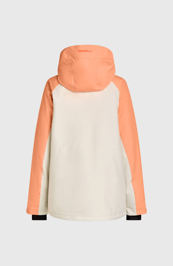 FWC'Cruz Raglan Skijacke | Funky Peach Colour Block