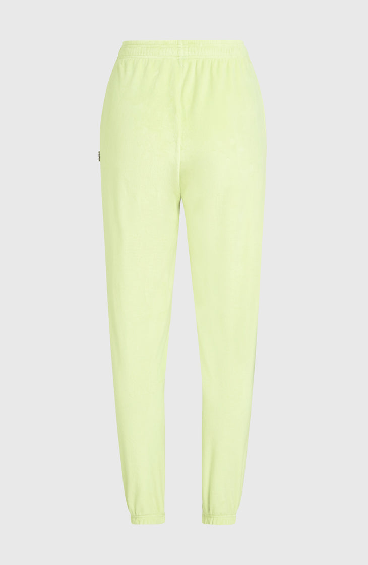 Velour Jogginghose | Lime Wash