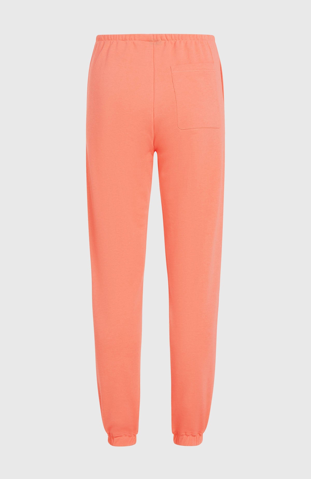 Essentials O'Neill Script Jogginghose für Damen, pink, freigestellt von hinten mit Gesäßtasche