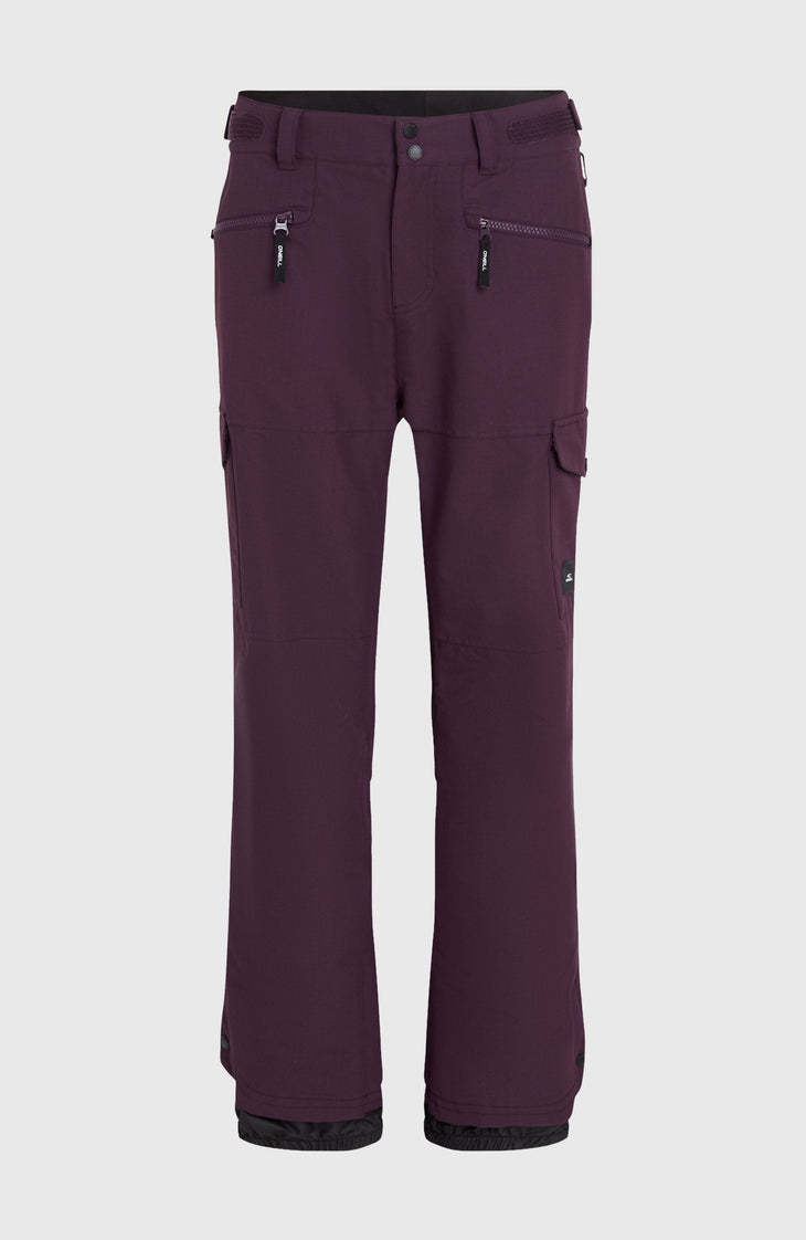 Utility Pro Loose Skihose | Aubergine