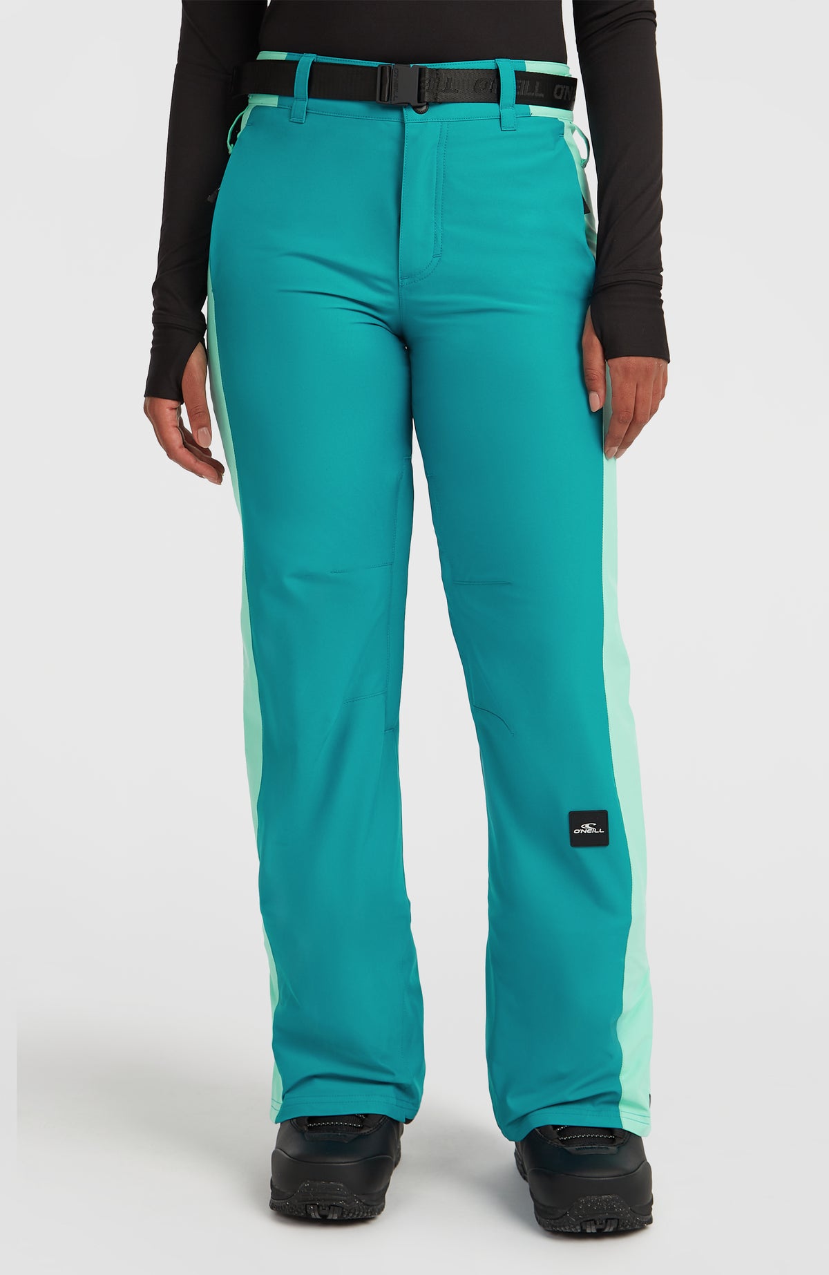 O'Neill FWC'Cruz Duo Skihose für Damen, blau, Vorderansicht am Model