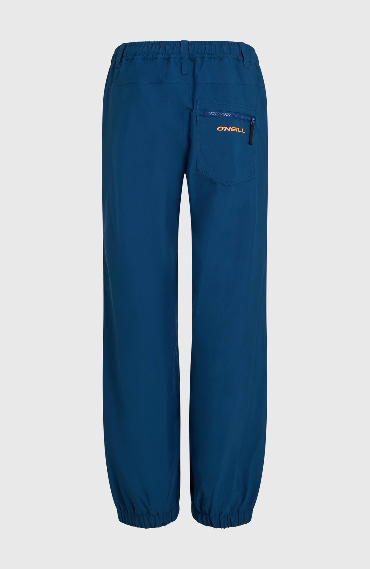 FWC Oversized Ski- und Snowboardhose für Damen, blau, freigestellt von hinten