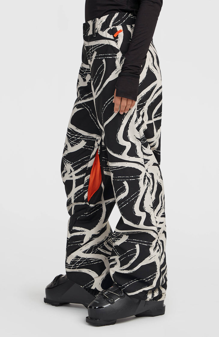 FWC Oversized Ski- und Snowboardhose | White Snowtracks