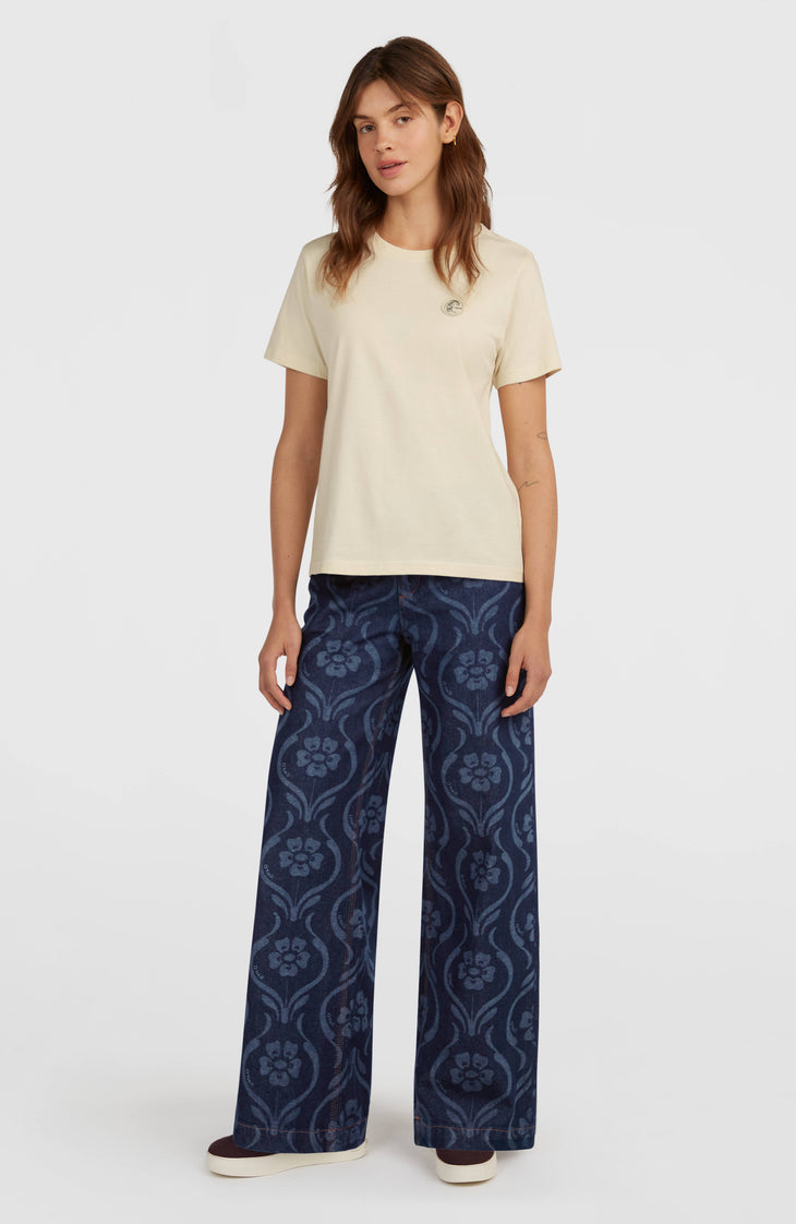 O'Riginals Denim-Hose | Blue Artdeco Floral Jean