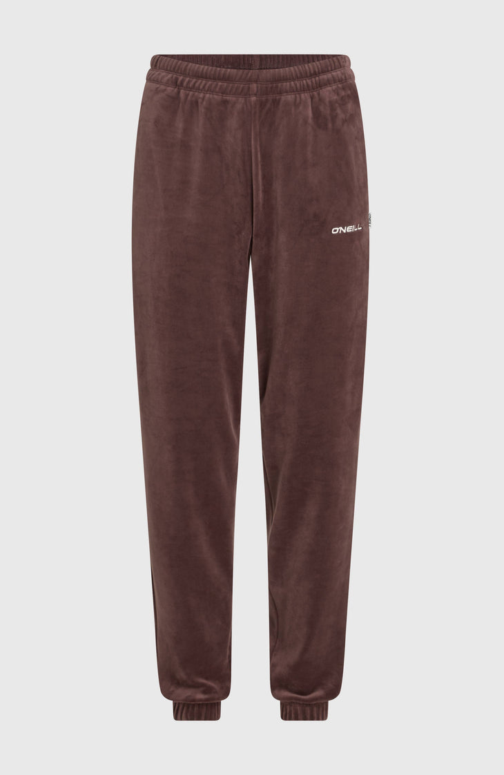 FWC'Cruz Velour Jogginghose | Purple Gray