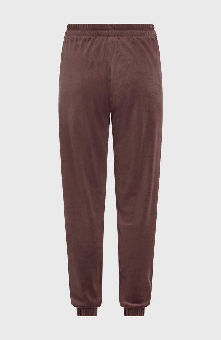 FWC'Cruz Velour Jogginghose | Purple Gray
