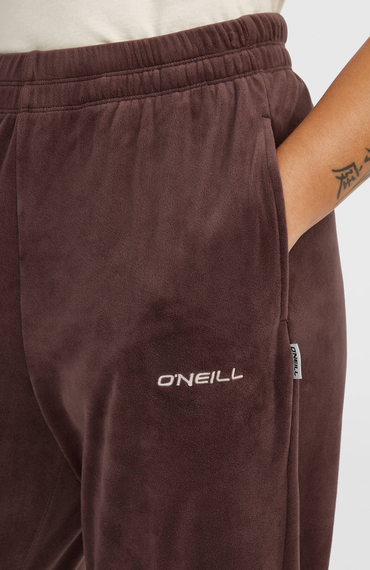 FWC'Cruz Velour Jogginghose | Purple Gray