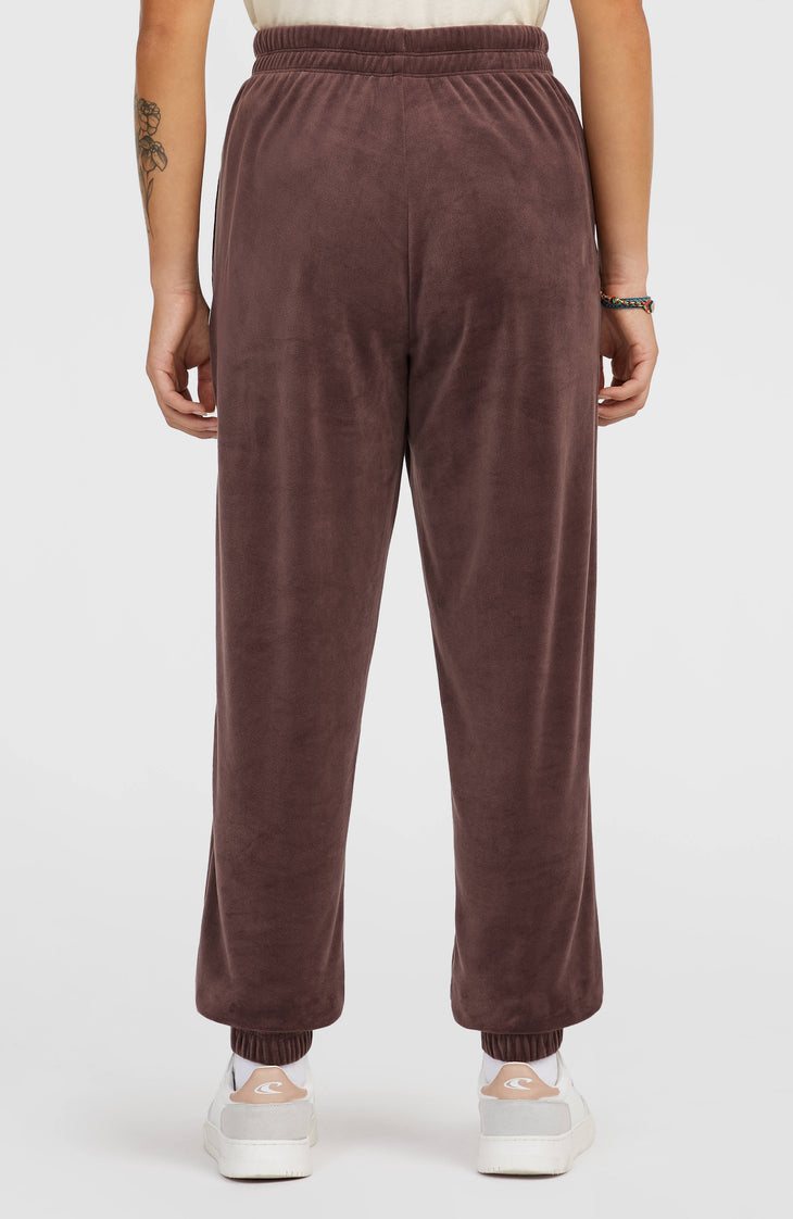 FWC'Cruz Velour Jogginghose | Purple Gray