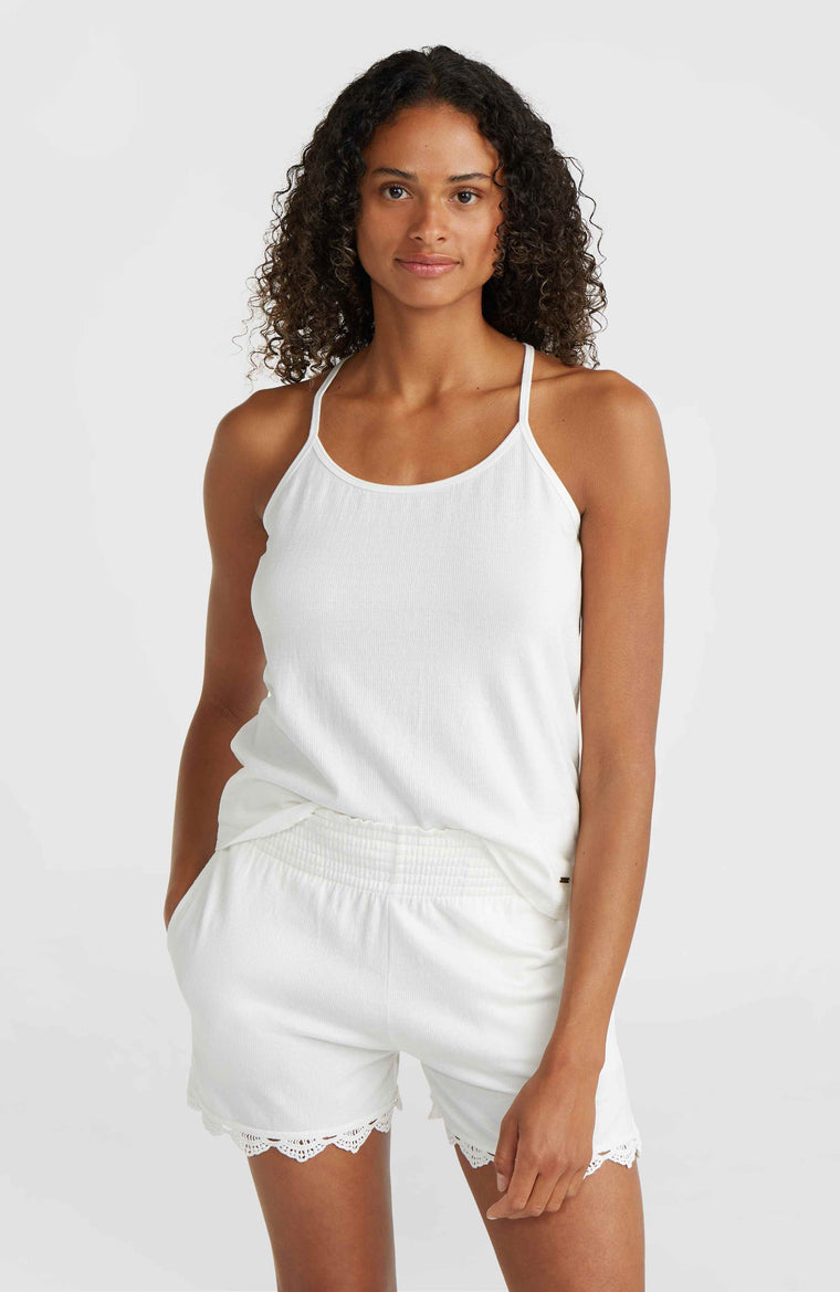 Essentials Ava Smocked Shorts | Snow White Essentials Ava Smocked Shorts | Snow White