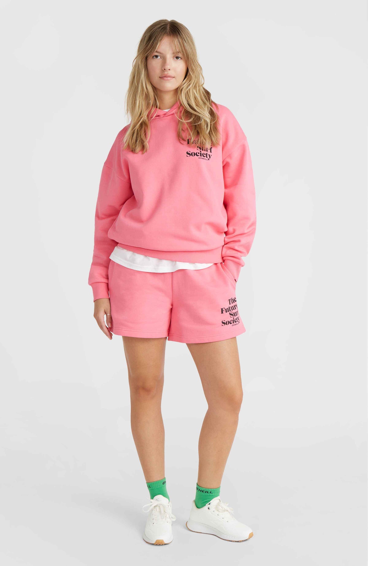 Future Surf Society Hoodie | Perfectly Pink