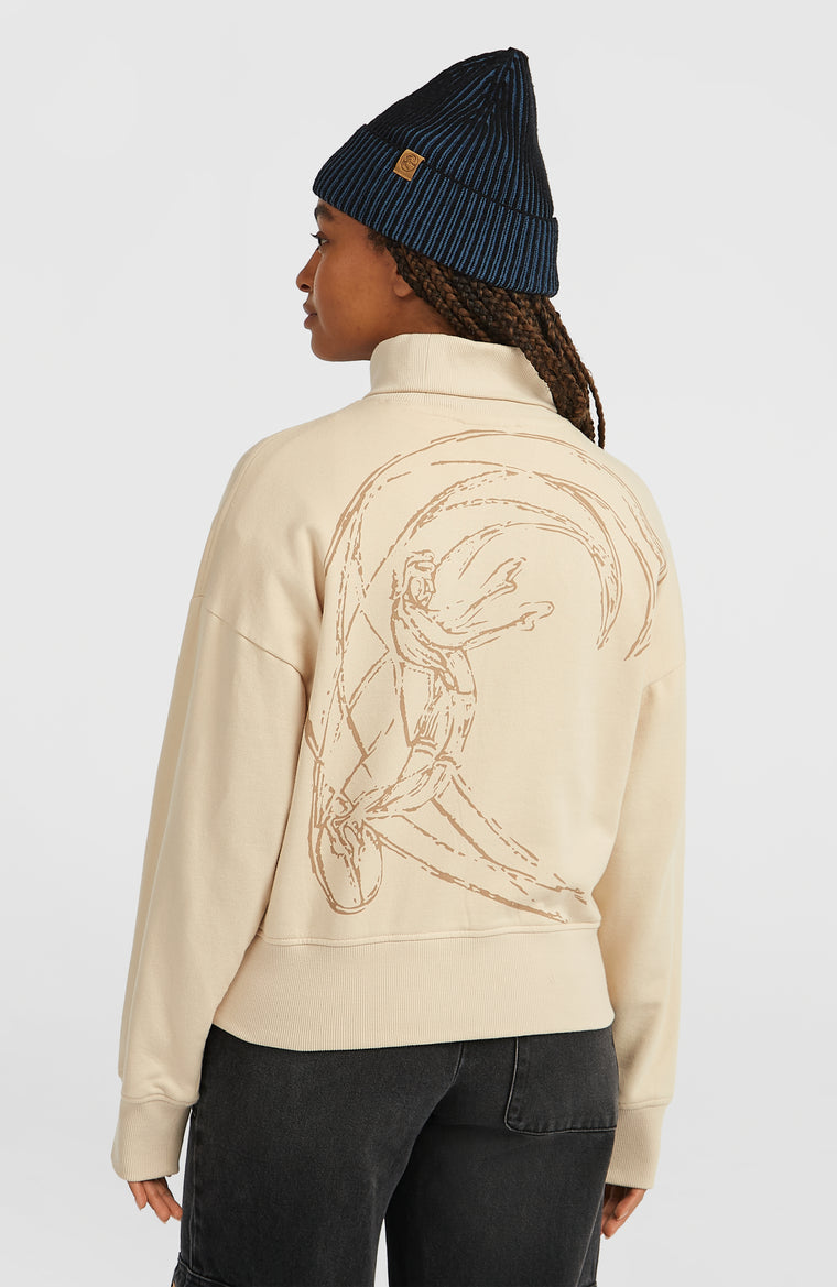 O'Riginals Crew Sweatshirt mit hohem Kragen | Macaron O'Riginals Crew Sweatshirt mit hohem Kragen | Macaron