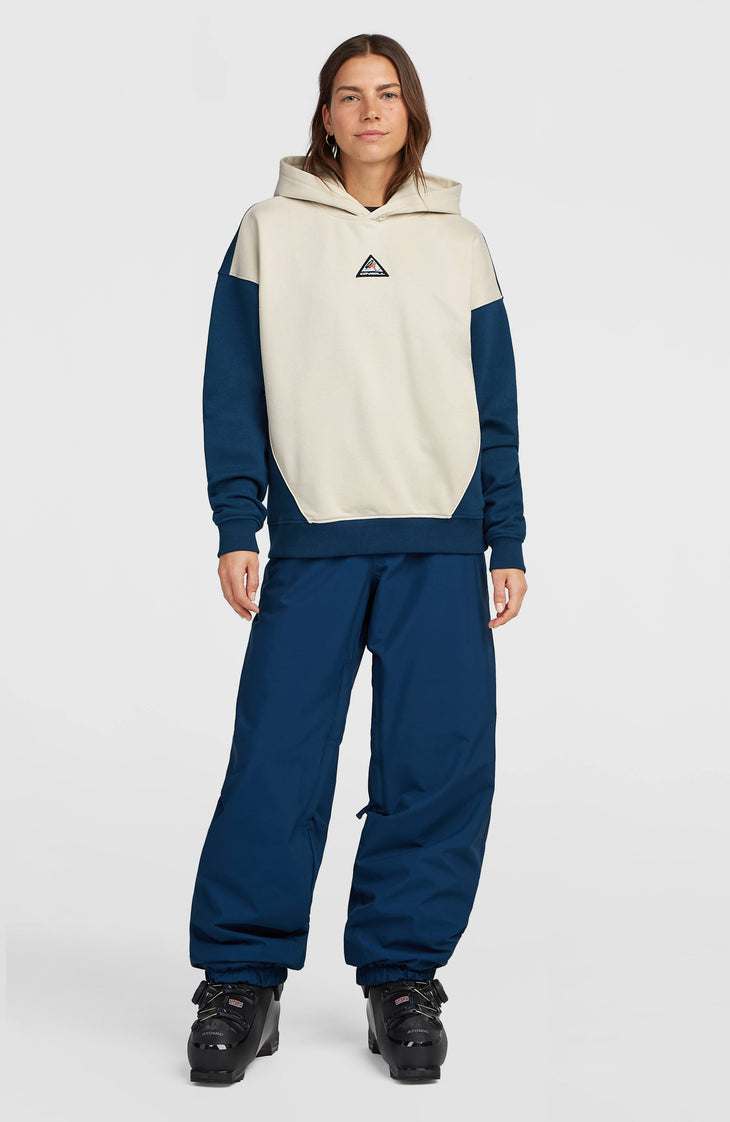 FWC'Play Hoodie | Linen White Colour Block