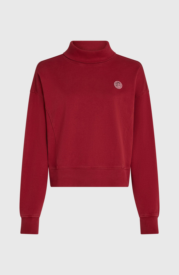 O'Riginals Crew Sweatshirt mit hohem Kragen | Tamarillo