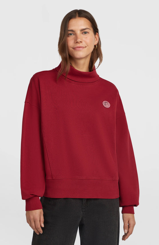 O'Riginals Crew Sweatshirt mit hohem Kragen | Tamarillo