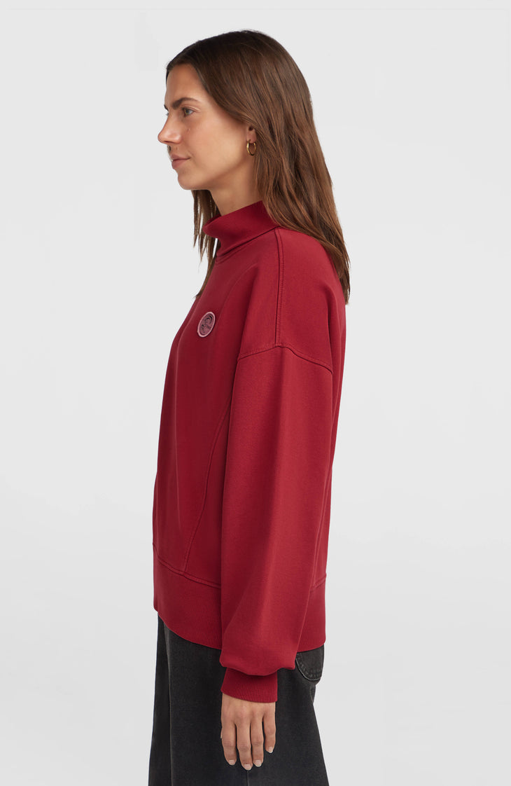 O'Riginals Crew Sweatshirt mit hohem Kragen | Tamarillo