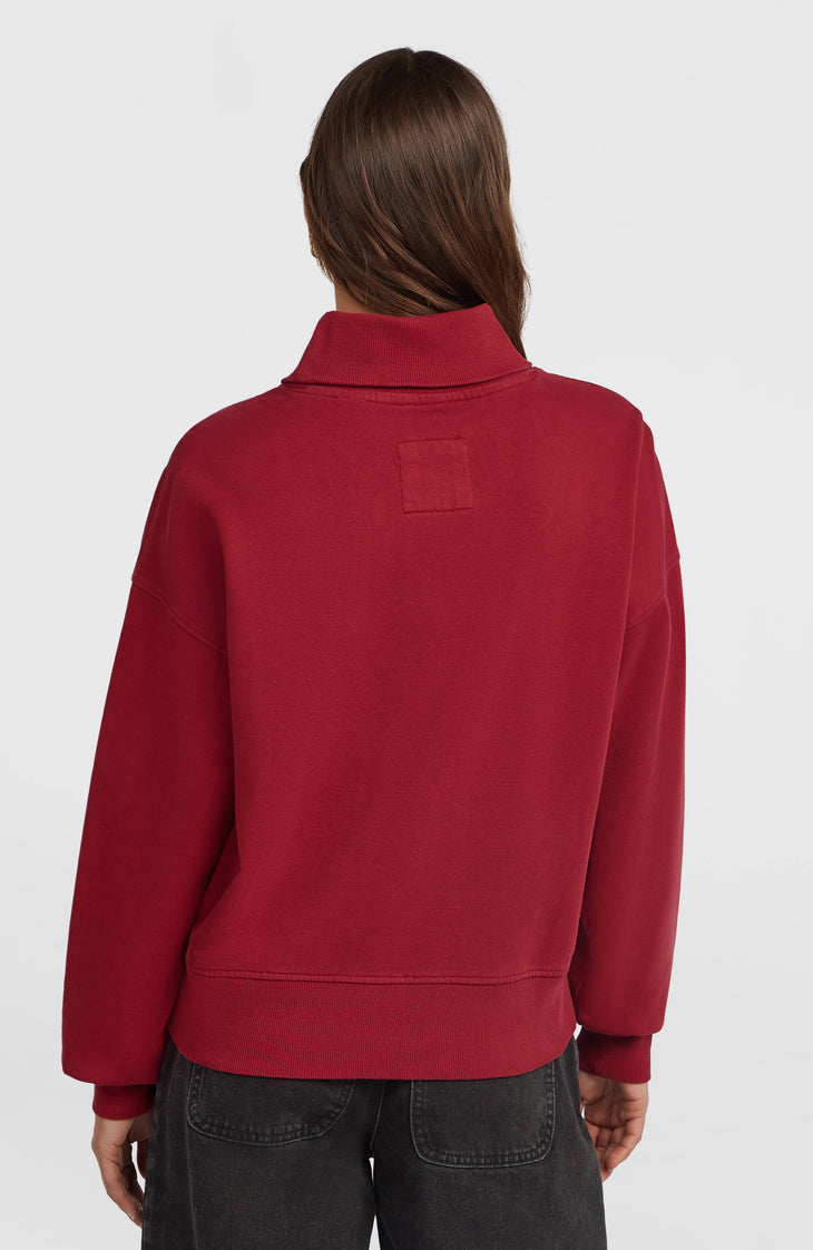 O'Riginals Crew Sweatshirt mit hohem Kragen | Tamarillo