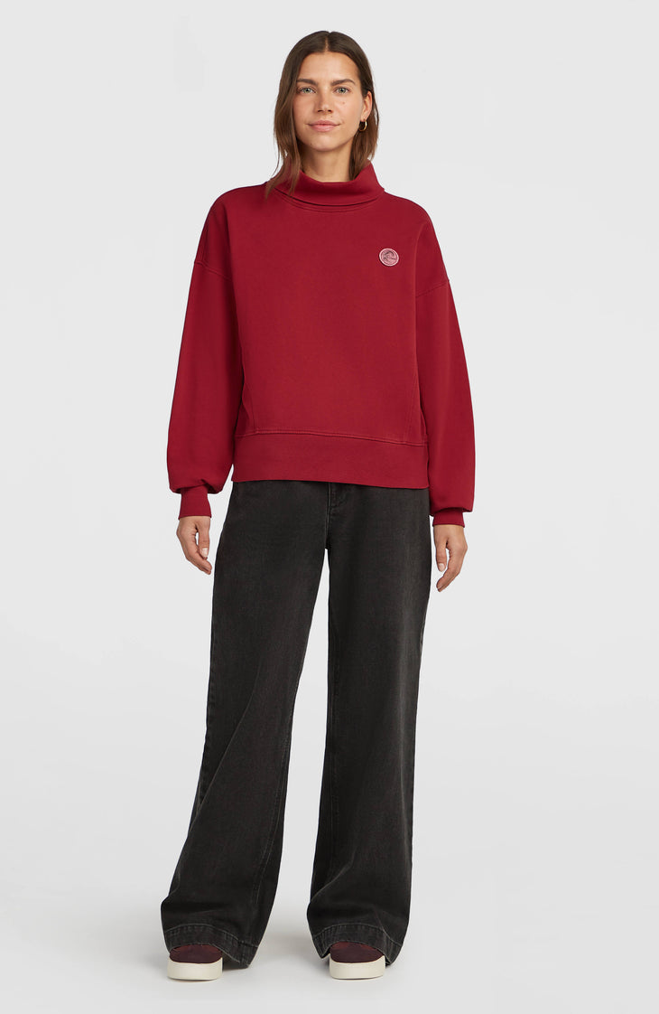O'Riginals Crew Sweatshirt mit hohem Kragen | Tamarillo