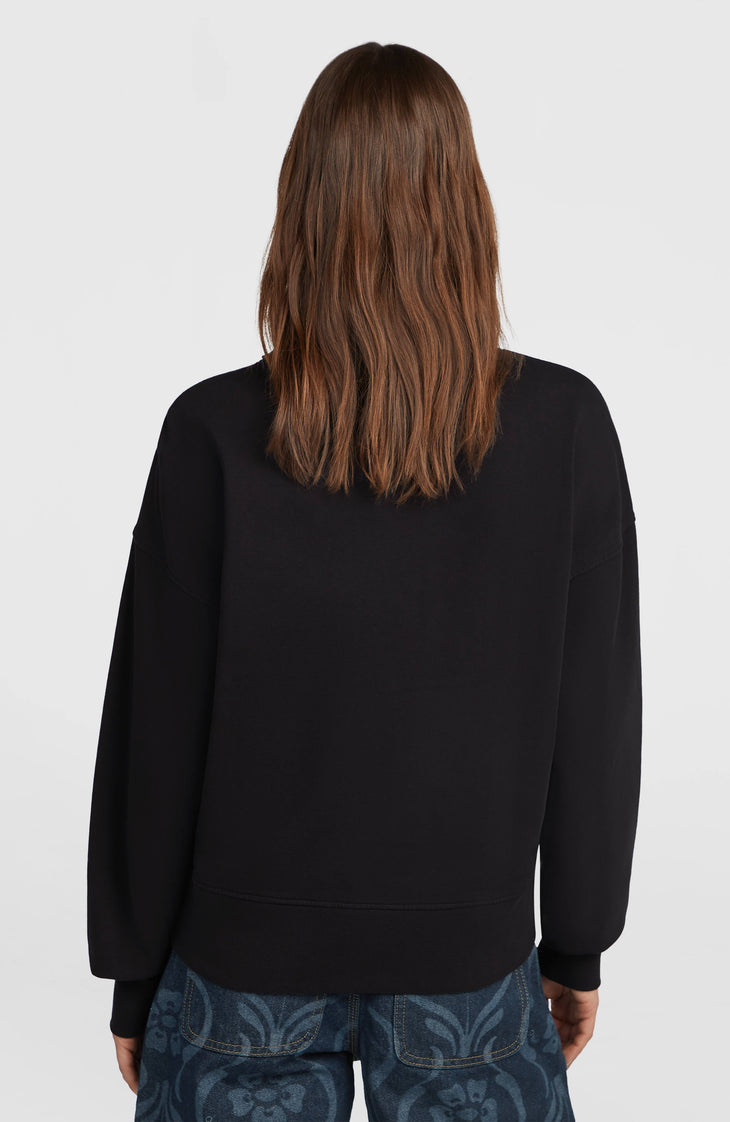 O'Riginals Crew Sweatshirt mit hohem Kragen | Black Out