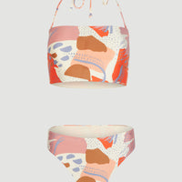 Longline Jen Love Bikini Set | Patchwork Print