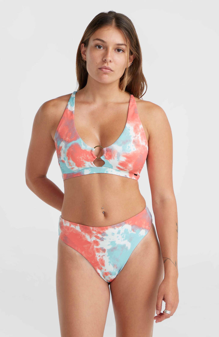 Lisala New Love Women of the Wave Bikini-Set | Pink Ice Cube Tie Dye