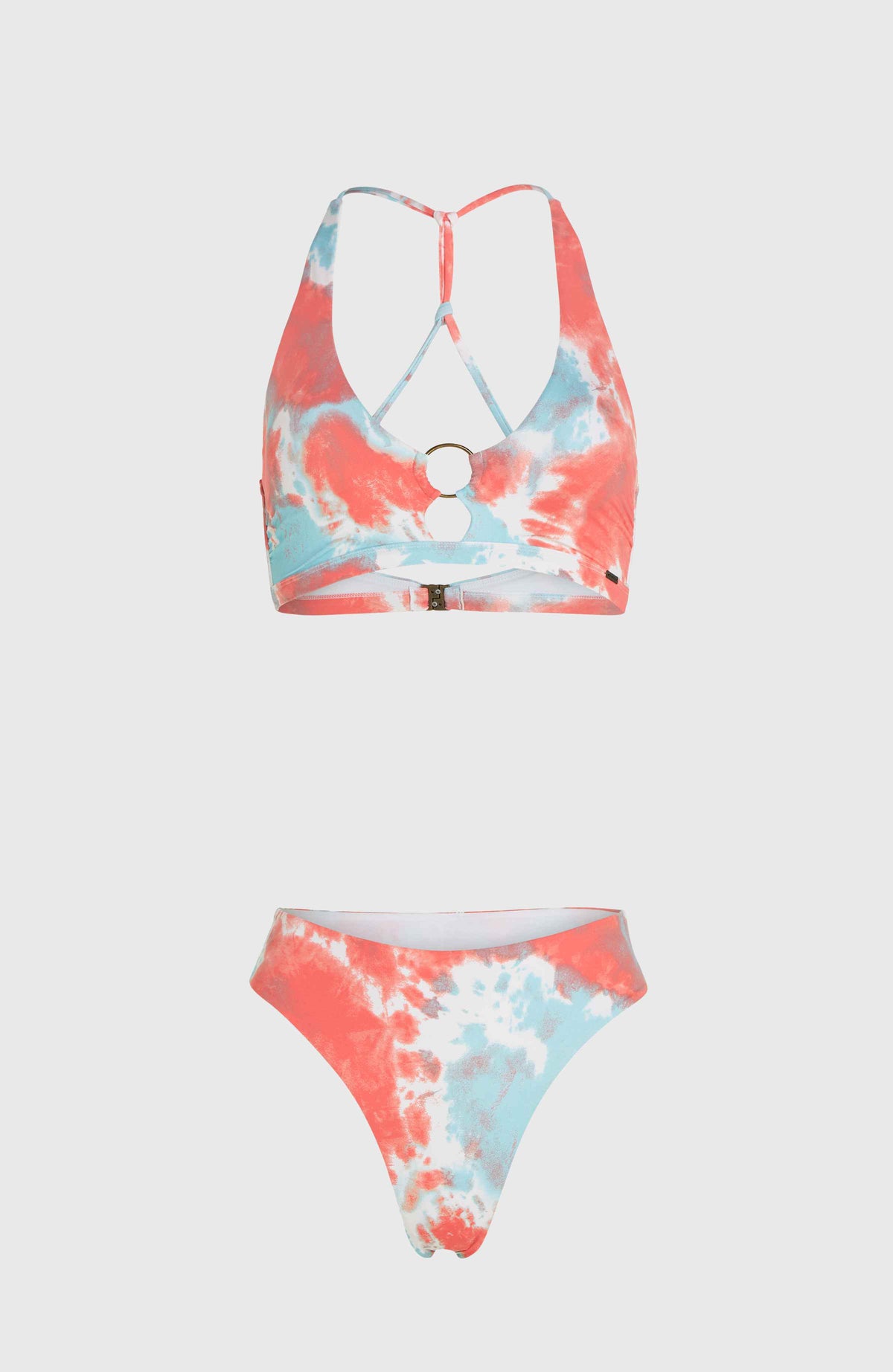 Lisala New Love Women of the Wave Bikini-Set | Pink Ice Cube Tie Dye