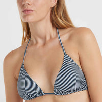 Essentials Capri Bondey Bikini-Set | Black Simple Stripe