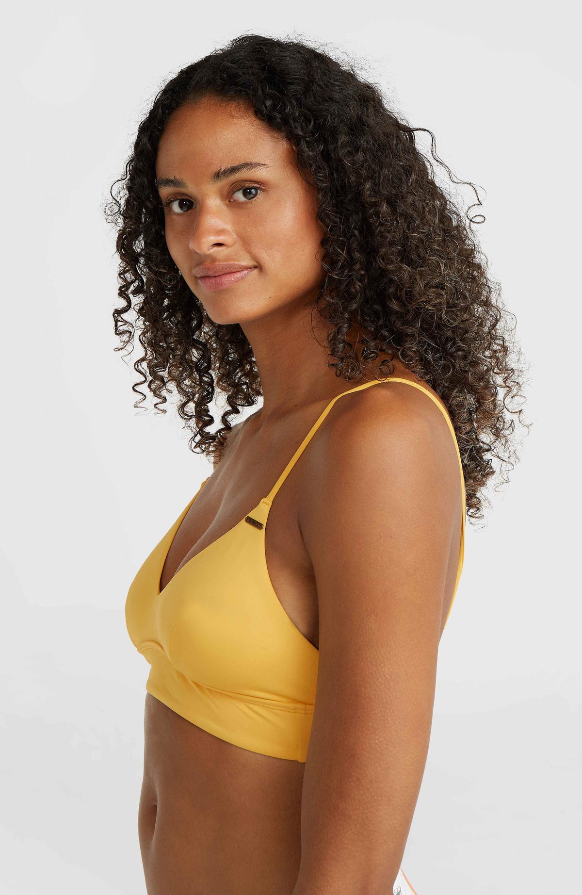 Wave Crop Bikini-Oberteil | Golden Haze