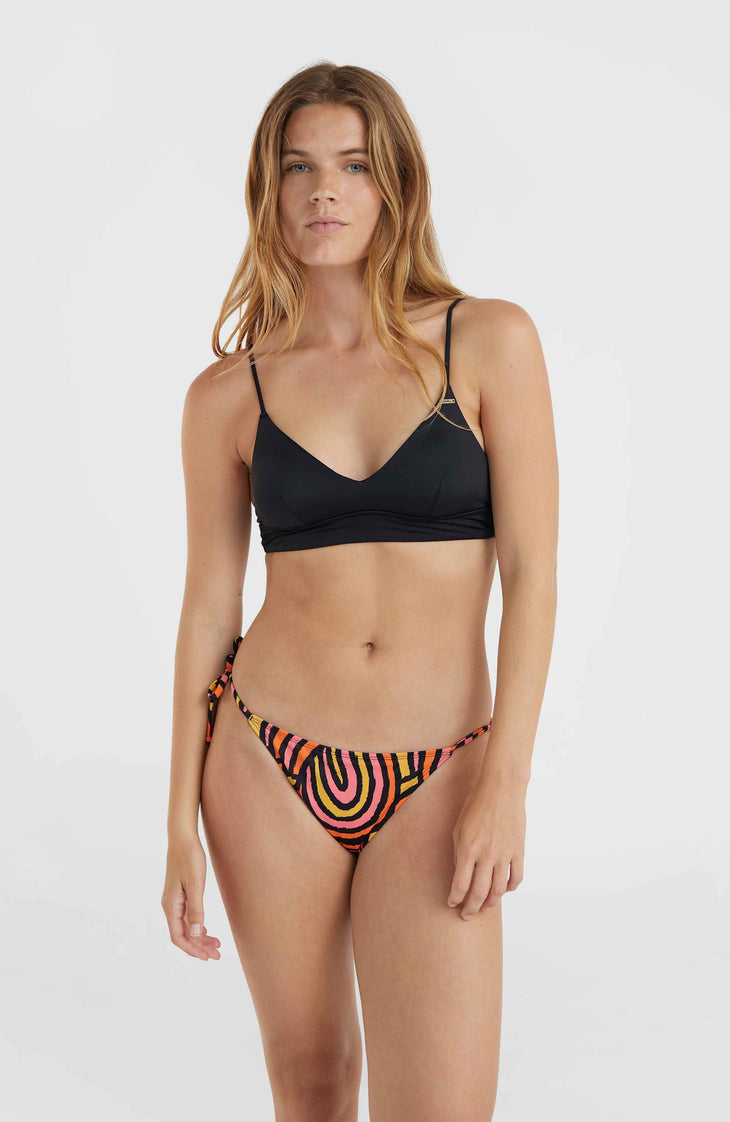 Wave Crop Bikini-Oberteil | Black Out