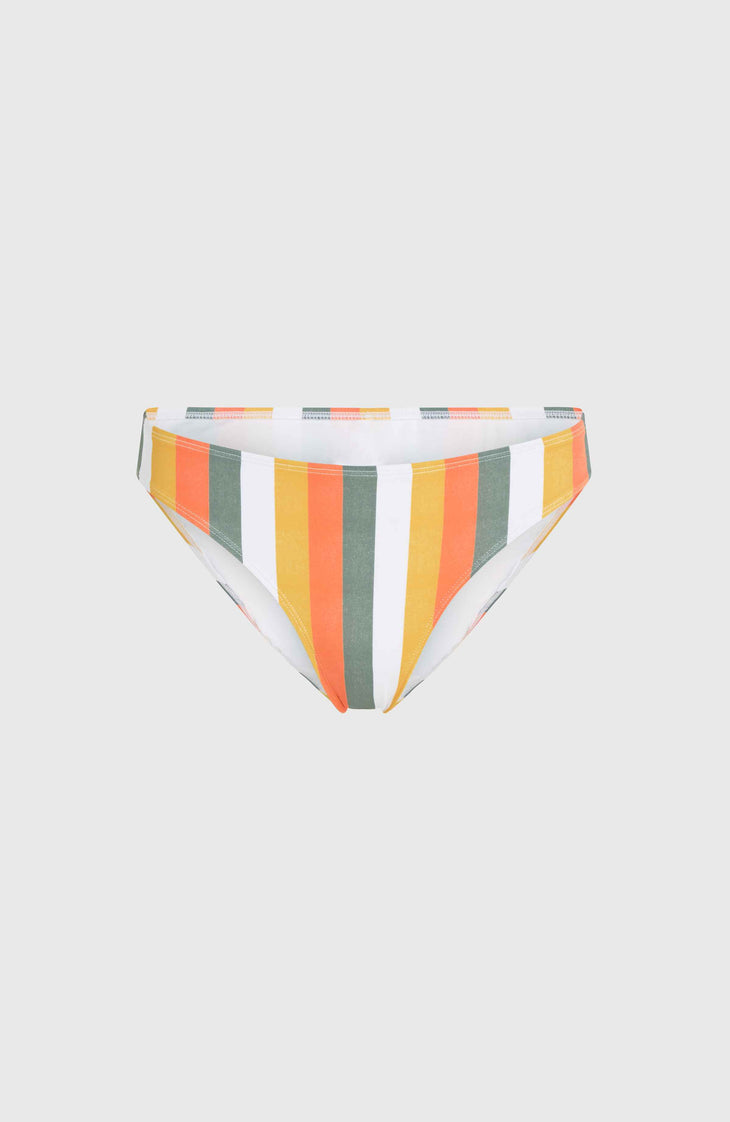 Rita Bikinihose | Orange Multistripe