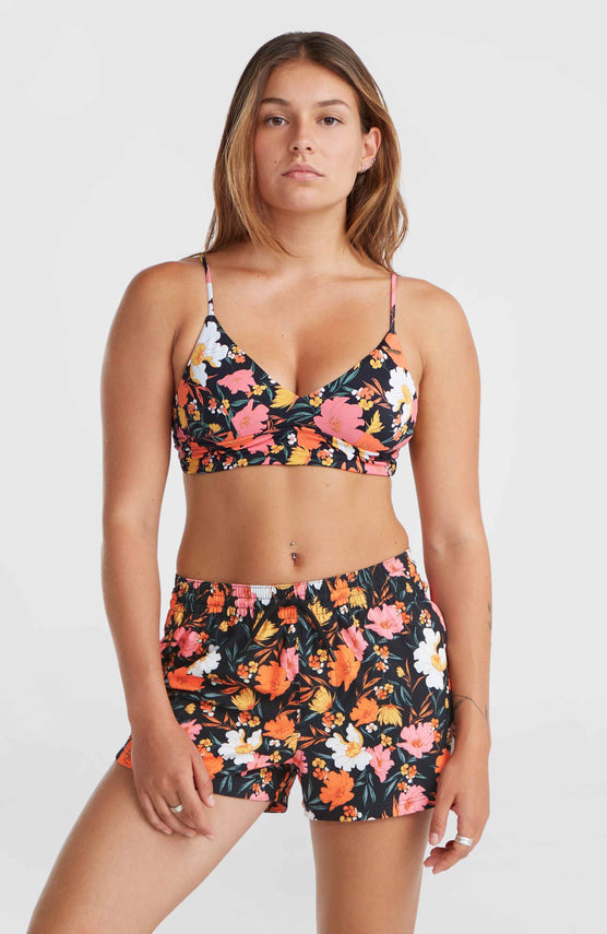 Anglet 11'' Badehose | Black Bluemchen