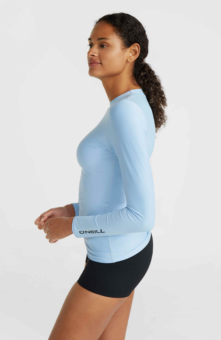 Essentials Bidart Longsleeve-Schwimmshirt | Melody Blue