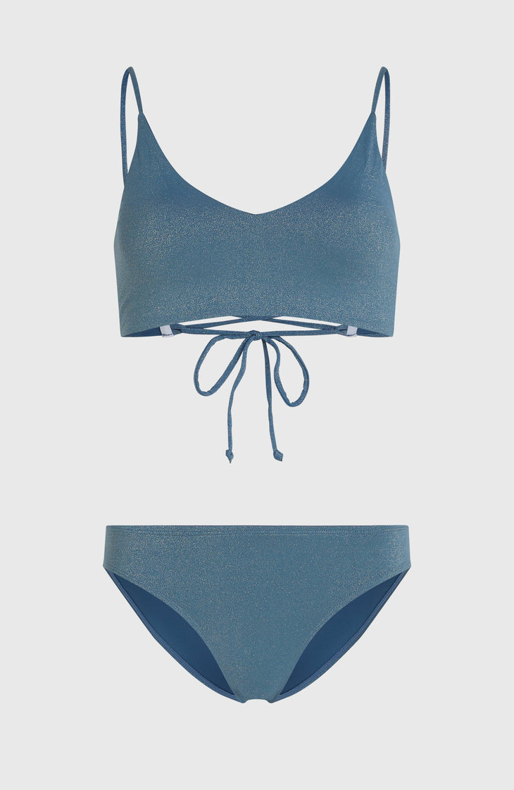Beach Vintage Midles Rita Bikini-Set | Copen Blue