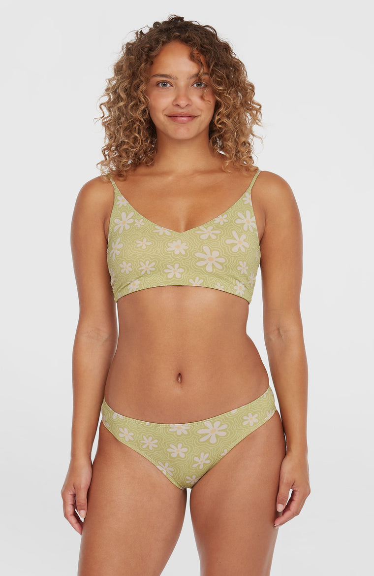 Beach Vintage Midles Rita Bikini-Set | Green Daisyline Beach Vintage Midles Rita Bikini-Set | Green Daisyline