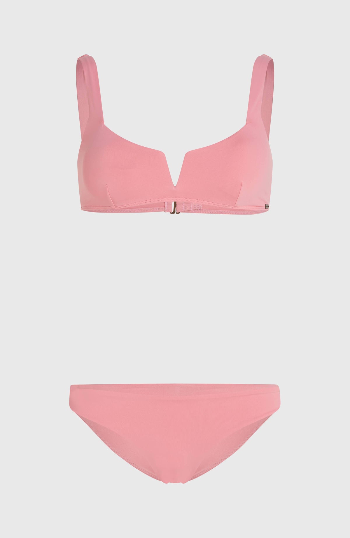 Women Of Bikini-Set für Damen, pink, freigestellt von vorne mit Bikinioberteil und passender Bikinihose