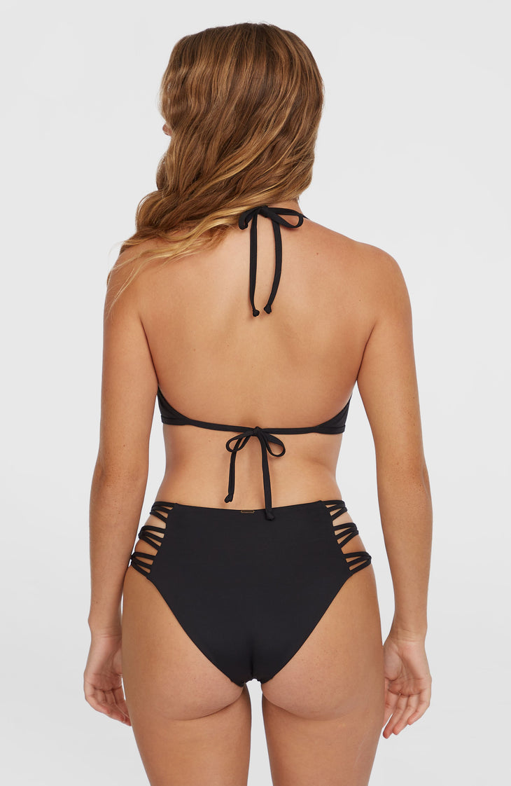 Boulders Bikinihose mit seitlichen Bändern | Black Out
